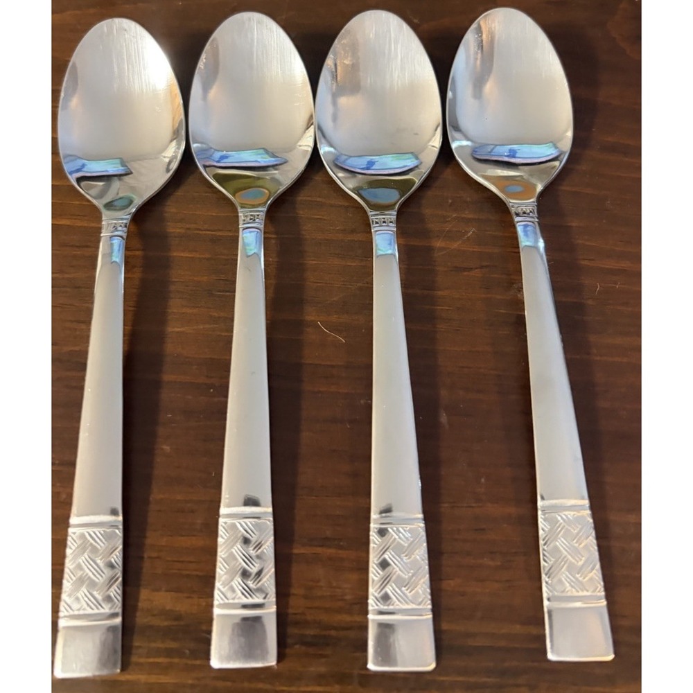 Mainstays Pierremont Stainless Place Oval Soup Spoons Set of 4 Replacement